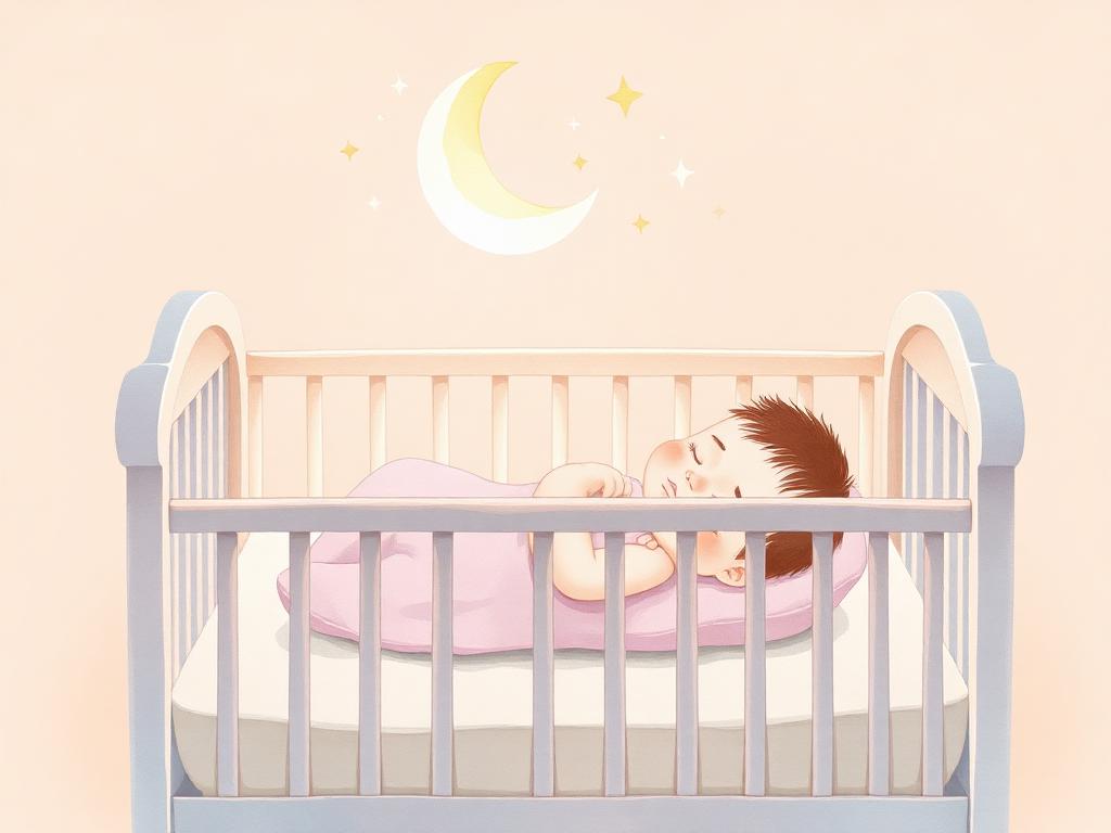 Bebé durmiendo plácidamente